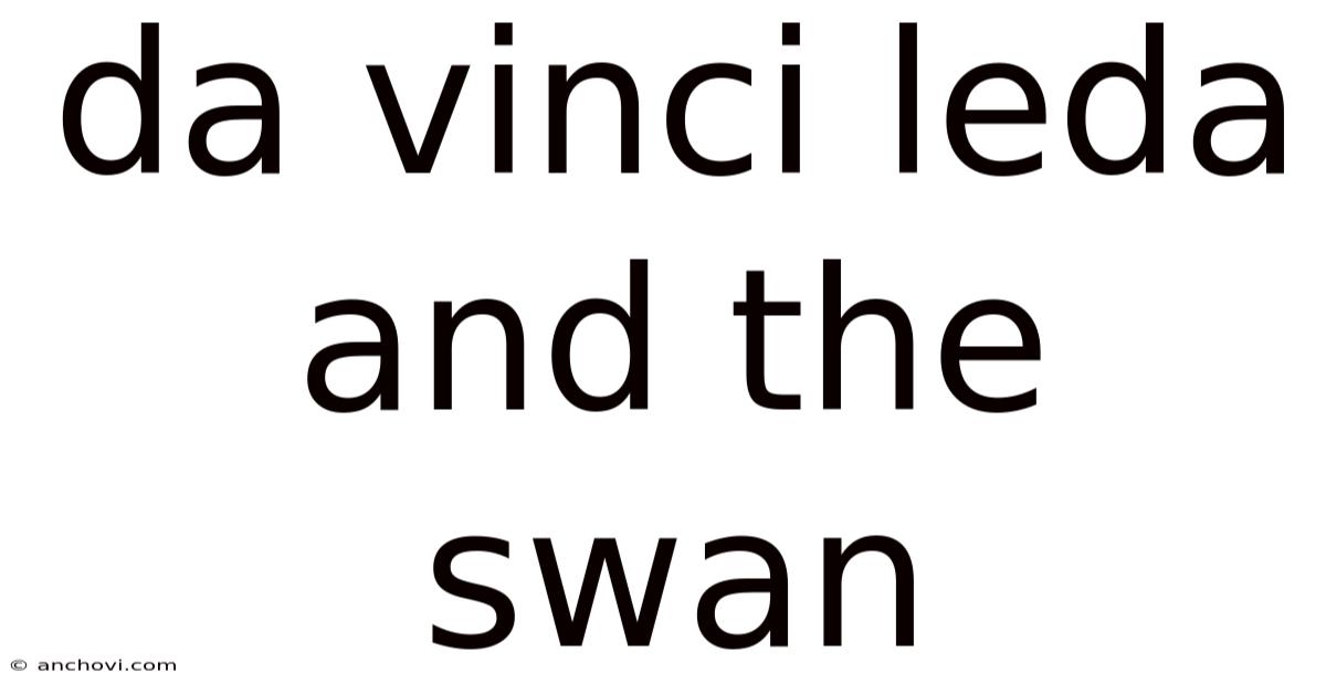 Da Vinci Leda And The Swan